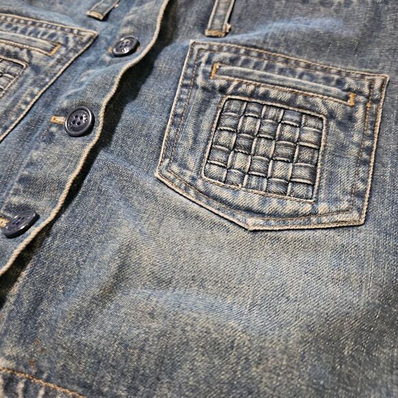 American Eagle Outfitters Blue A-Line Mini Skirt - Picture 4 of 6